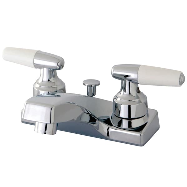 KB201 4" Centerset Bathroom Faucet, Polished Chrome